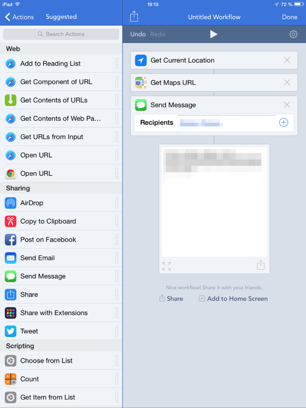 Screenshot Workflow